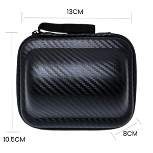 Custom-Made Waterproof EVA Hard Travel Storage Bag Black 13*10.5*8cm for Tea <strong>Sets</strong> and Tools - Product Image 2