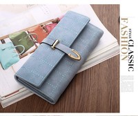 Portefeuille long multi-poches tendance pour femmes et jeunes filles, couleurs vives, vente en gros, modèle 2026, super succès commercial, porte-monnaie