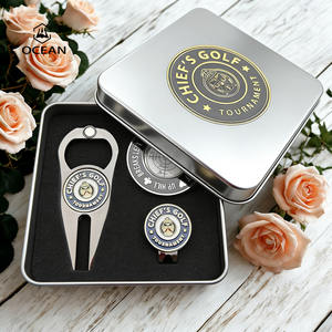 Kit cadeau de golf personnalisé direct usine, Outil de réparation de divots vert, Jetons de poker de golf personnalisables, Marqueurs de balle à <span class=keywords><strong>prix</strong></span> bas, Ventes en promotion - Product Image 4