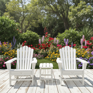 Silla Mecedora Moderna de HDPE, Diseño Exclusivo, Ergonómica, Resistente al Agua, para Exteriores, Fabricación de Marca Privada, Premium para Jardín - Product Image 1