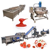 Ligne de production de sauce tomate, petite ligne de production de purée de tomate et de ketchup à vendre