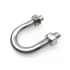 High Quality Factory Supplied Metric U-Bolts Iron DIN ANSI BSW