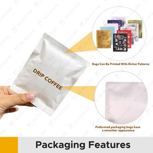 自动过滤挂耳咖啡袋包装10g滴咖啡粉小袋包装机带外袋 - Product Image 3