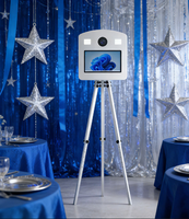 Trépied métallique pour appareil photo reflex numérique, idéal pour la location de cabines photo de mariage, machine à selfie pour fêtes et événements (1 à 5 personnes)