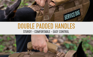 犬用ハーネスメッシュ通気性犬用リフトハーネス金属バックル付きトレーニング用ハイキングウォーキング - Product Image 5