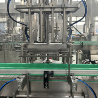 Remplisseuse de liquide linéaire entièrement automatique pour sauce soja spiritueux jus Gin vin vodka tequila remplisseur de bouteille ligne de capsulage