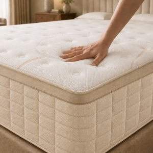 Pocket <b>Spring</b> Hybrid Queen Size Mattress <b>Compressed</b> Mattress King Size Mattress for Hotel Bedroom - Product Image 1