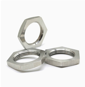 Écrous hexagonaux en acier inoxydable 316 LeGood, filetage M12-1.75, taille de clé 20.6mm, épaisseur 12.1mm, grade 10.9/12.9, finition brute - Product Image 5