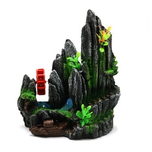 Riccio per pesci e gamberetti in pietra decorazione per acquario scenario per pesci e gamberetti - Product Image 1