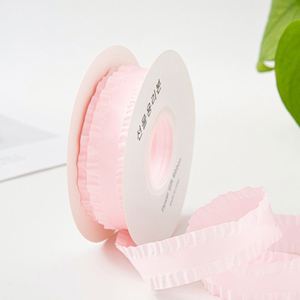 Ruban en satin à bords festonnés délicats de 2,2 cm, best-seller, pour embellir les boîtes cadeaux et décorer les paniers cadeaux, 10 yards/rouleau - Product Image 6