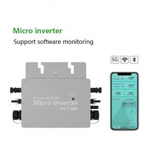 발코니 장착 그리드 600W 800W1.2KW 2KW 2.4KW 마이크로 인버터가있는 PV 태양 전지 패널 발코니 발전기 정원 시스템 - Product Image 5