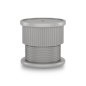 Pieds de support réglables en hauteur pour meubles, base antidérapante en plastique pour armoire, machine à laver, étagère à chaussures, gris - Product Image 1
