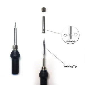 Temperature-Adjustable 60W 80W Digital Display <b>Electric</b> <b>Soldering</b> Iron Pencil Grip Fast Heating Welding Repair Crafts DIY - Product Image 3