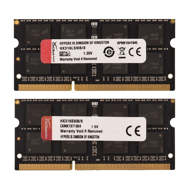 Laptop Ram DDR3L DDR3 8GB 4GB 1333Mhz 1600Mhz 1866Mhz SODIMM PC3-12800 PC3-14900 Notebook Ram DDR3 Dual Channel