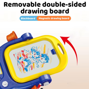 Penjualan terlaris 2025 mainan papan gambar 2 in 1 edukasi berdiri DIY Magnet dapat dihapus mainan papan gambar dua sisi - Product Image 4