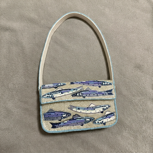 Elegant Designer Style <b>Bead</b> <b>Purse</b> for Women with Intricate Handmade Details and Sophisticated Appeal for Parties - Product Image 1