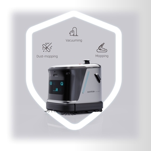 Intelligent Commercial <b>Cleaning</b> Robot Unmanned Industrial Floor Machine <b>Mop</b> Vacuum 25L 860mm Working Width - Product Image 4