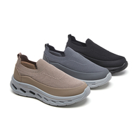 Chaussures décontractées pour hommes FJ9513, baskets en tissu à enfiler, respirantes, légères, confortables, pour la marche quotidienne