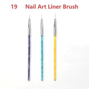 Lot de stylos de nail art en gros, pinceaux en nylon pour la peinture au gel UV, la sculpture de cristaux, le liner fin, la conception de <span class=keywords><strong>manucure</strong></span> et les outils de nail art pour salon - Product Image 4