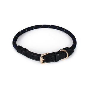 Newest Woven Reflective Nylon <strong>Leather</strong> <strong>Dog</strong> Cat Pet <strong>Collar</strong> - Product Image 3