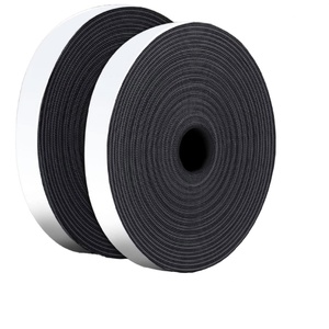 Bande auto-agrippante double face personnalisée par le fabricant, adhésif puissant, polyester et nylon, fixation auto-agrippante - Product Image 1