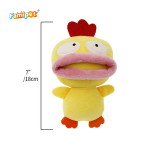 Fabricante Famipet, Juguete de Peluche Personalizado con Diseño de Animal de Boca Grande, Suave y Adorable, Juguete Chirriante para Perros - Product Image 2