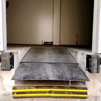 Niveleur de quai télescopique hydraulique automatique électrique pour entrepôt, capacité 6, 8, 10 tonnes, pour chargement et déchargement de conteneurs logistiques