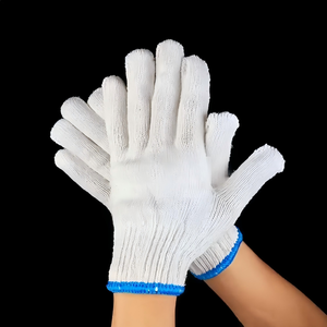 ถุงมือผ้าฝ้ายระบายอากาศ OMET รุ่น Glove 392 ป้องกันการบาด/ทนความร้อน/กันลื่น ไม่มีส่วนผสมของน้ำยางและซิลิโคน ขายดีที่สุด - Product Image 1