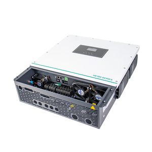 380V 220V 11KW Hybrid Solar Pure Sine Wave 2 MPPT Single/Three Phase Controller <b>48V</b> 51.2V <b>Battery</b> - Product Image 2