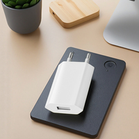 Adaptateur de chargeur USB universel 5V1A personnalisé en usine, charge rapide, matériau ignifuge, protection OLP pour les téléphones iPhone et Android