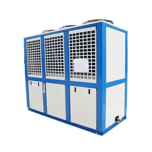 Tipo de caja de la unidad de condensación de compresor de refrigeración refrigerado por aire congelador unidad de condensación