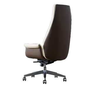 Foshan manufacturer luxury ergonomic office chair price executive chairs leather genuine - Product Image 4