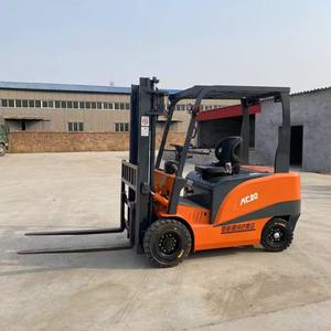 מלגזה חשמלית ליתיום במחיר מפעל 3 טון 2.5 טון 500 ק\\\"ג צמיג מלא הפעלה בישיבה הזזה צידית חשמלית - Product Image 4