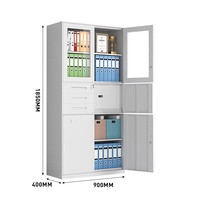 Armoire de classement moderne en acier, casier de rangement extensible pour usage commercial dans les hôpitaux et les écoles