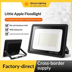 Well Sell Floodlight Ultra-thin 100W 200W IP66 Waterproof Outdoor Garden Lighting <b>Projector</b> <b>Light</b> Cross-border Stock - Product Image 2