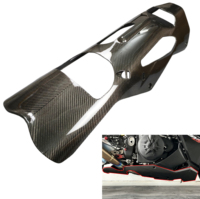 MOQ 1 3K 100% Fibre de Carbone Sèche Kit Carénage Inférieur Spoiler de Moto Accessoires pour Aprilia RSV4 2021-2024