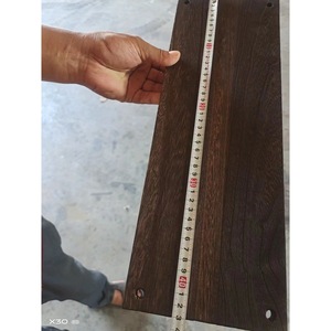 แผ่นไม้เนื้อแข็ง 43x15x1.5 ซม. ลายแนวตั้งแบบเรียบง่ายสำหรับตกแต่งบ้าน - Product Image 3