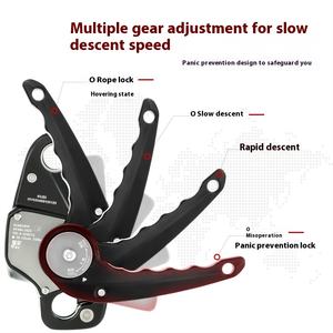 शील्ड वंशज उच्च ऊंचाई वाले आउटडोर कैम हाथ नियंत्रण गिरावट संरक्षण उपकरण एंटी-पैनिक रैपिड वंश रक्षक धीमी - Product Image 5