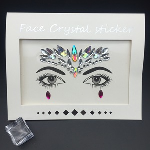 Gioielli per il Corpo Femminile, Adesivi in Resina Acrilica con Strass, Gemme per il Corpo in Cristallo, Adesivi per Tatuaggi per Feste Musicali, <span class=keywords><strong>Halloween</strong></span> e Carnevale - Product Image 5