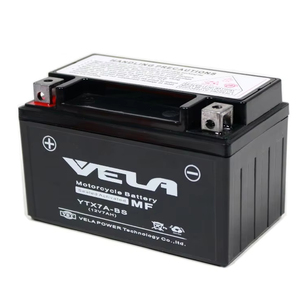 Tapete Absorbente de Vidrio Resistente YTX7A-BS, <span class=keywords><strong>Batería</strong></span> de 12 Voltios <span class=keywords><strong>para</strong></span> Motocicleta y Kart - Product Image 1