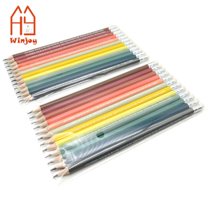 Lápices <span class=keywords><strong>de</strong></span> Madera Color Morandi con <span class=keywords><strong>Texto</strong></span> <span class=keywords><strong>de</strong></span> Afirmaciones Positivas, Lápices Hexagonales Personalizables con Borrador para Estudiantes - Product Image 6