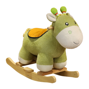 Animaux en peluche très demandés : Mignons cerfs elfes et chevaux à bascule, idéaux comme cadeaux de Noël pour enfants - Product Image 1
