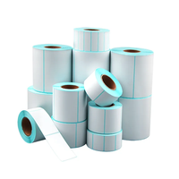 Autocollant d'étiquette d'expédition thermique directe étanche auto-adhésif personnalisé en usine papier adhésif sensible à la chaleur pour