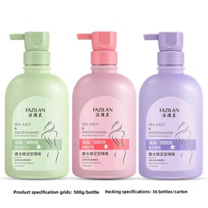 <span class=keywords><strong>Gommage</strong></span> corporel au sel de mer et à <span class=keywords><strong>la</strong></span> niacinamide, blanchissant, exfoliant, hydratant, éclaircissant, nettoyage en profondeur, soin de <span class=keywords><strong>la</strong></span> peau, exfoliant, sel de bain - Product Image 4