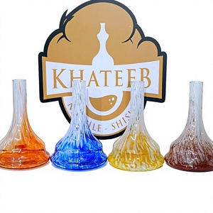 Base para Hookah Artesanal Premium con Diseño Esmerilado, Tamaño Grande - Product Image 2