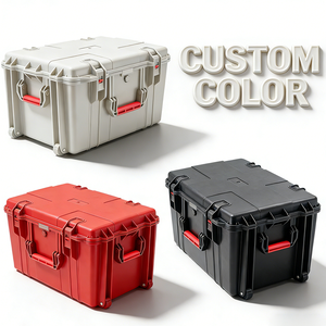 OEM ODM IP67 XL Grande taille Personnalisé EVA Mousse à l'intérieur Boîtier rigide en plastique ABS Outils Équipement Valise de transport avec chariot et roues - Product Image 5