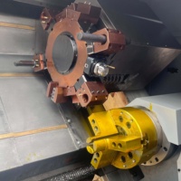 Centre d'usinage composite CNC 4 axes de précision CKD550-750 pour tournage et fraisage d'arbres
