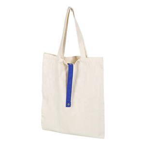 Grand sac de courses en coton réutilisable écologique, pliable, durable, recyclable, sac en toile de rangement, logo personnalisé pour l'utilisation en supermarché - Product Image 6