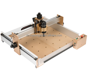 เครื่องแกะสลักและตัด CNC 4040 ใช้สำหรับทำลวดลาย ทำเครื่องหมายด้วยเลเซอร์บนไม้ อลูมิเนียม โลหะ สำหรับทำโลโก้ - Product Image 2