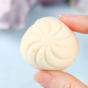 Halal snoep op maat, groothandel, OEM, ODM, bulk, zachte gummies fabrikant, baozi-vormige, met jam gevulde 3D gummies - Product Image 5